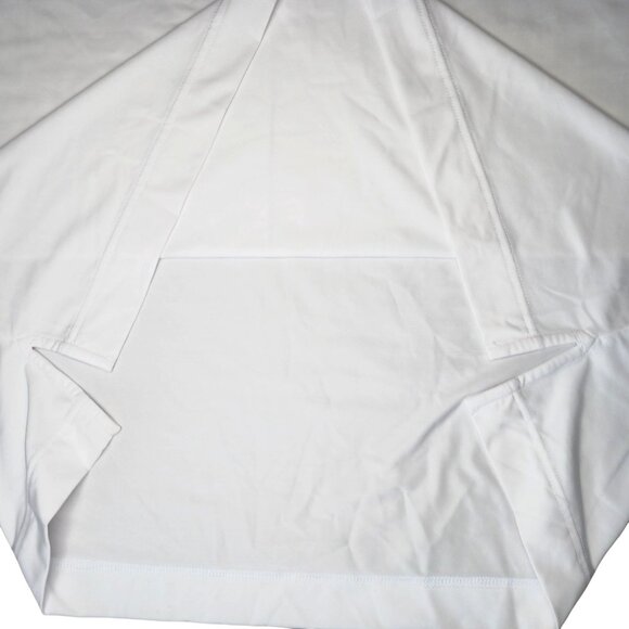 Footjoy Golf Polo Shirt Mens 2XL Heather Sky White Navy Colorblock Lisle 26070 - Picture 14 of 16